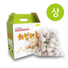 [송이네농장] 24년산 의성 토종 햇마늘 (상품) 3kg 3~3.5cm