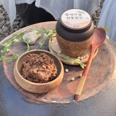 [황새마을식품] 국산 맛있는 전통 재래식 수제 시골 집 된장 1kg